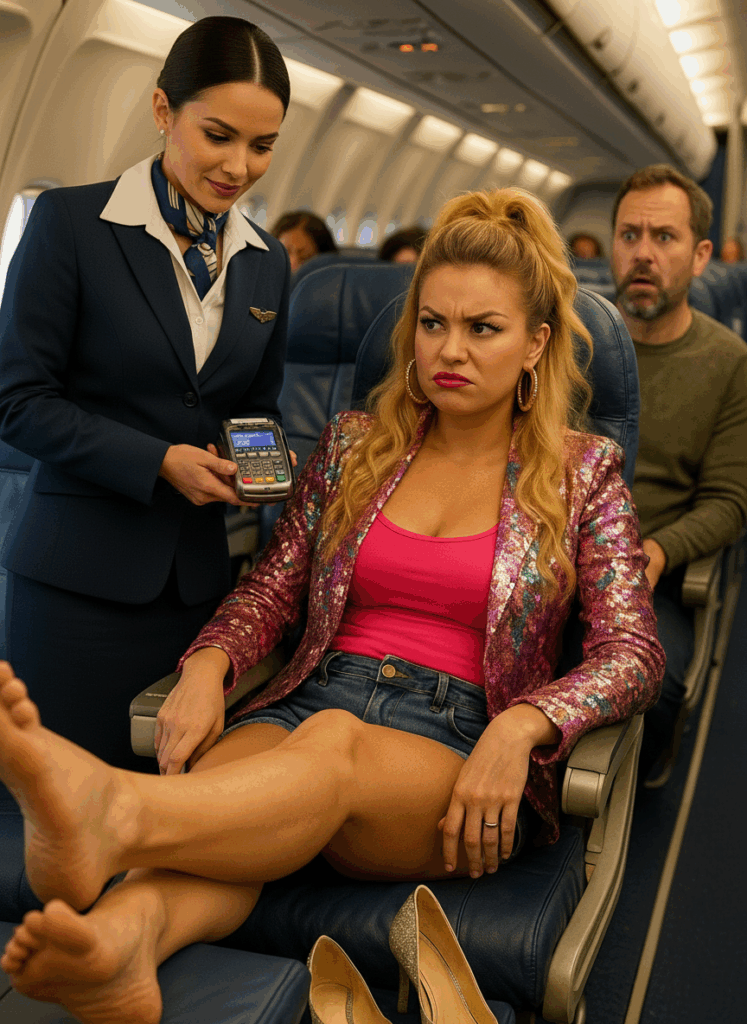A Passenger Blocking the Aisle With Her Foot — My Response Had the Whole Cabin Cheering