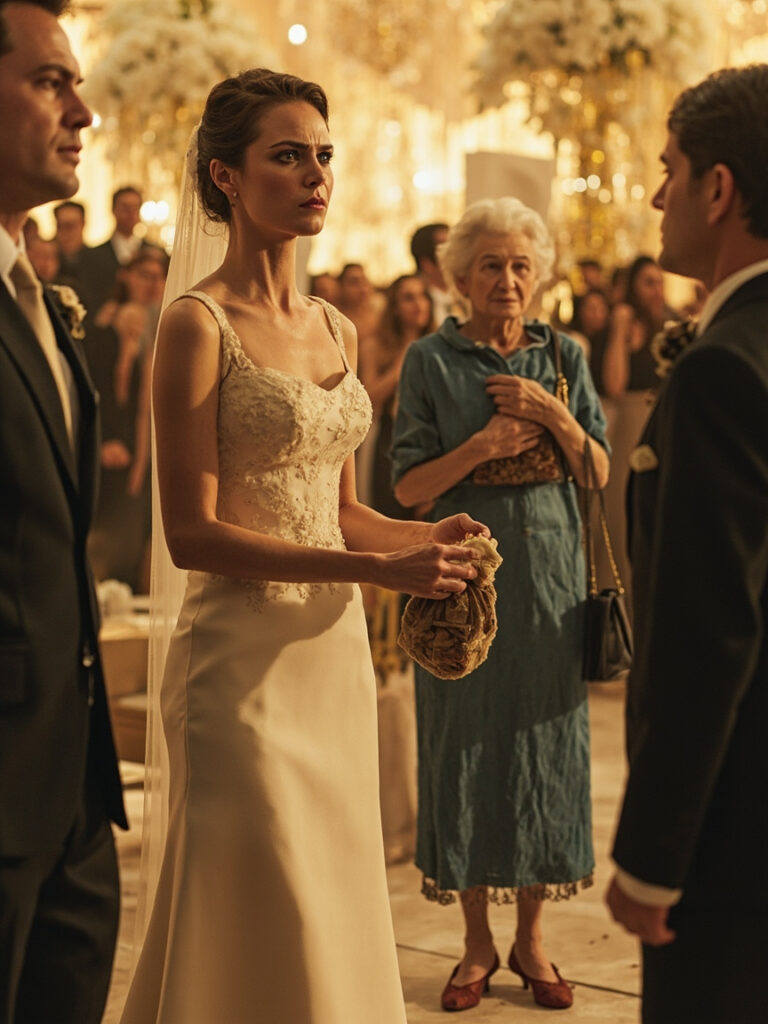 I Threw My Grandma Out of My Wedding for Bringing a Dirty Bag of Walnuts – Two Days After She Died, I Opened It and Collapsed