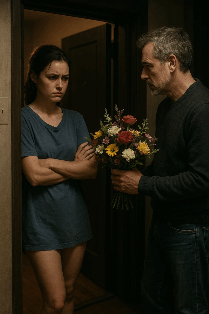 I married a man twenty years older than me, but after our children were born, he disappeared